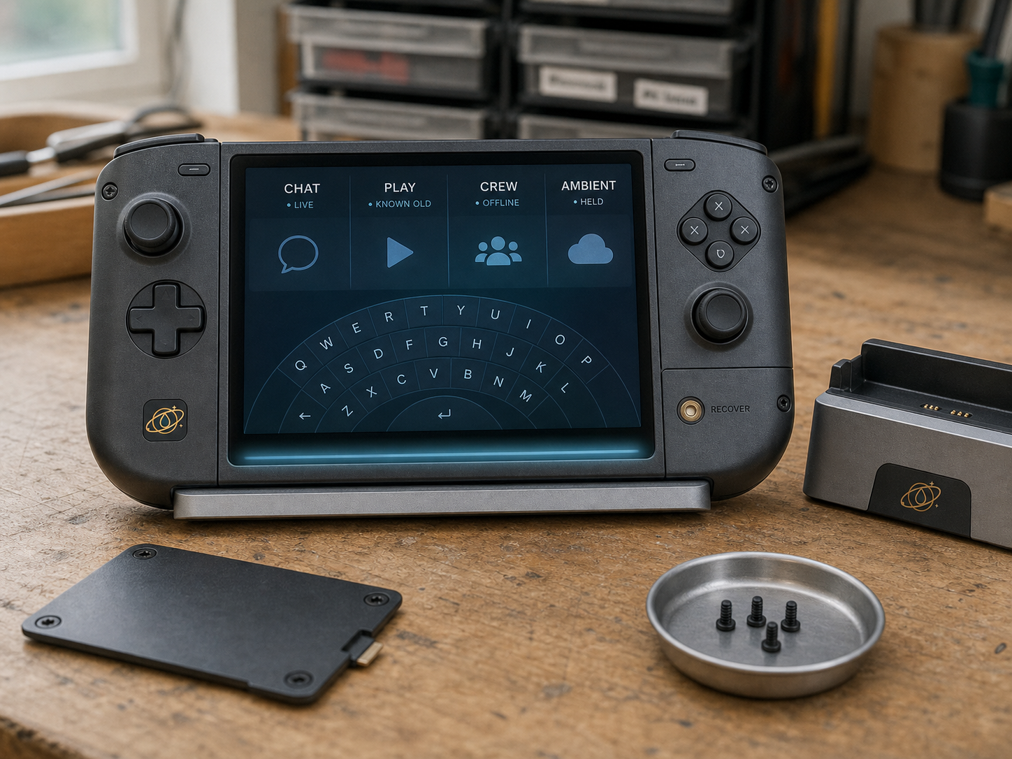 At Petrichor Sill handheld concept